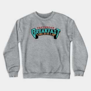 Fastbreak Breakfast Throwback Grizzlies logo Crewneck Sweatshirt